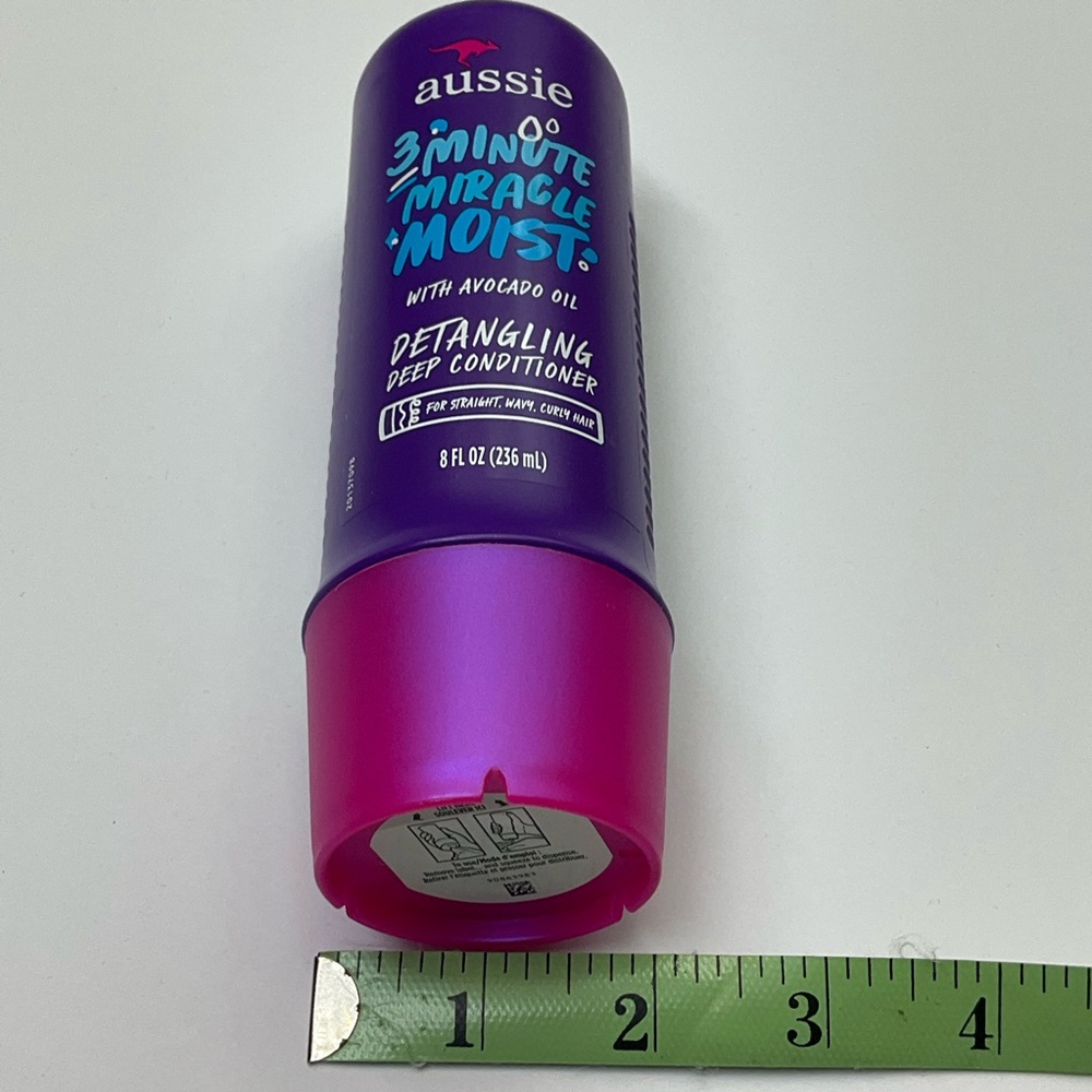 ๐ผ4/$10๐ผ NEW Aussie 3 Minute Miracle Moist Detangling Deep Conditioner - 8 FL OZ - Picture 6 of 6
